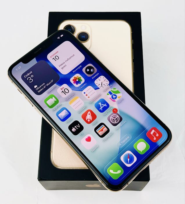 Apple iPhone 11 Pro 256GB Gold Перфектен!