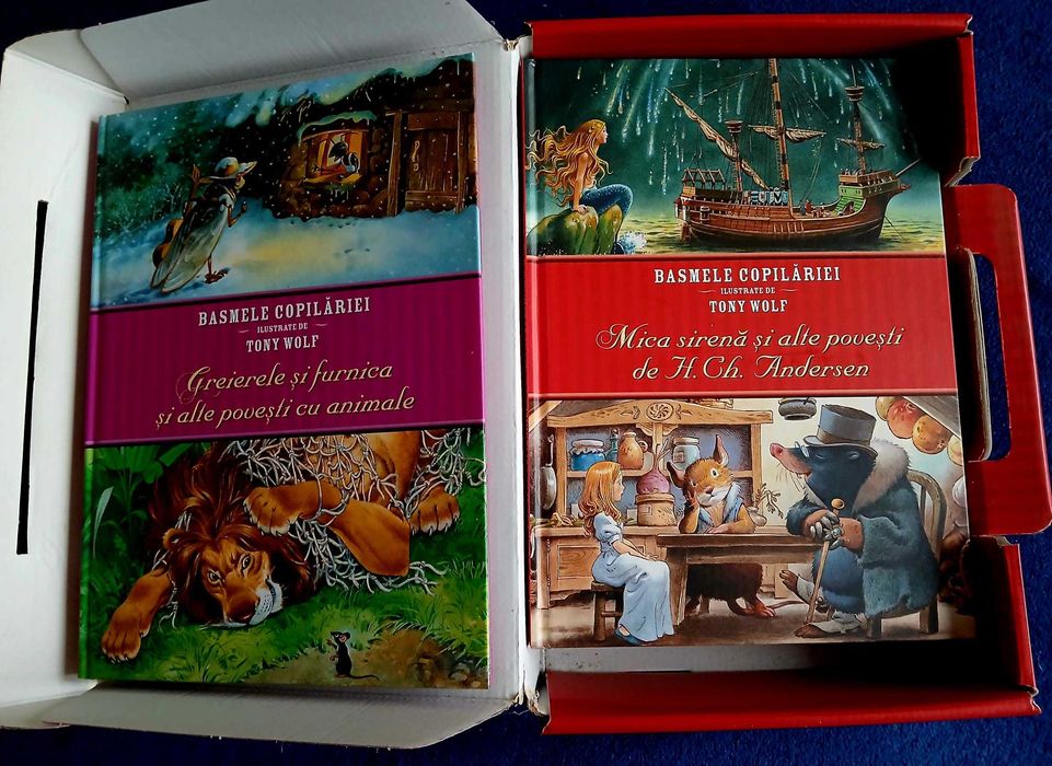 Set carti pentru copii + Cutie cadou - Basmele copilariei - 6