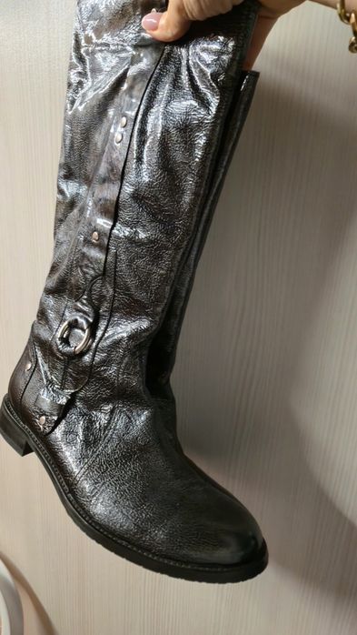 Зимни ботуши,естествена кожа