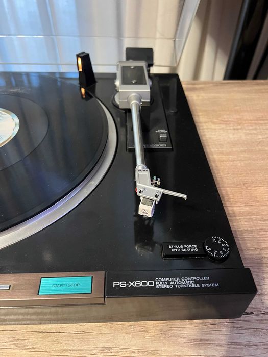 Sony PS-X600 pick up computer controlled fully automatic, Clearaudio ac sau Audiotechnica