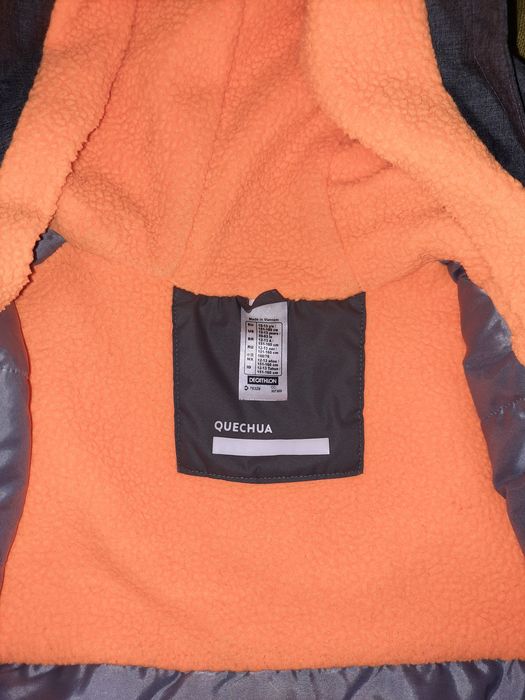 Geacă iarnă băieți, Quechua impermeabilă 12- 14 ani, Decathlon
