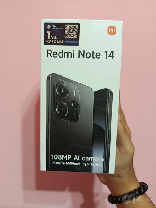 продаётся телефон: Redmi note 14 4G.

телефону 1 год, 
есть дефекты;