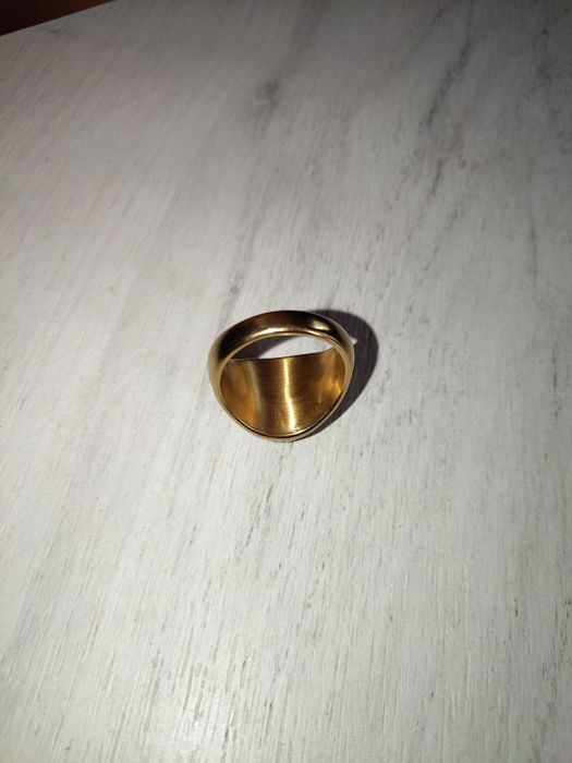 Inel inox placat