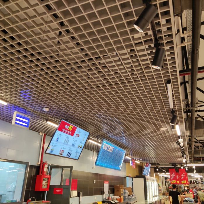 Потолок подвесной грилято Грильято решетка ячейка сетка потолок