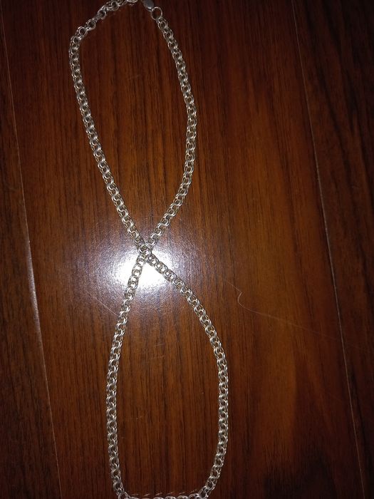 Продам мужская цепь серебро 925