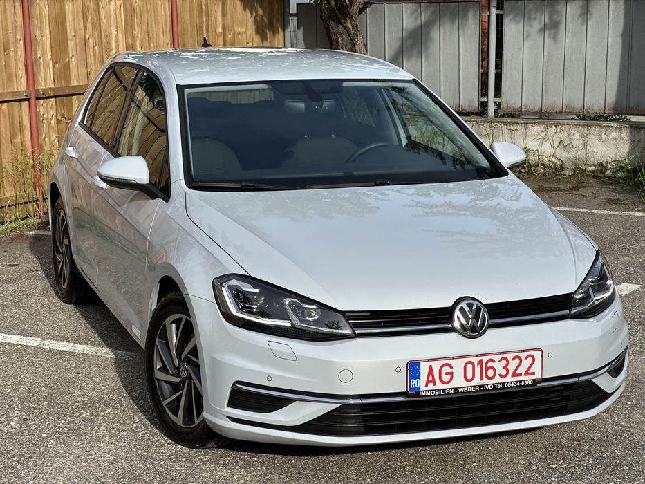 Golf 2018, benzină euro 6 *Faruri FULL LED*Distronic*Front assist*Culoare deosebită* Jante vară/iarnă*