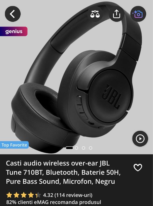 Casti JBL 710BT noi