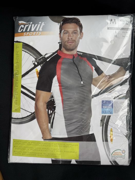 Vand tricou ciclism nou, pentru barbati, marimea M, Crivit Sports
