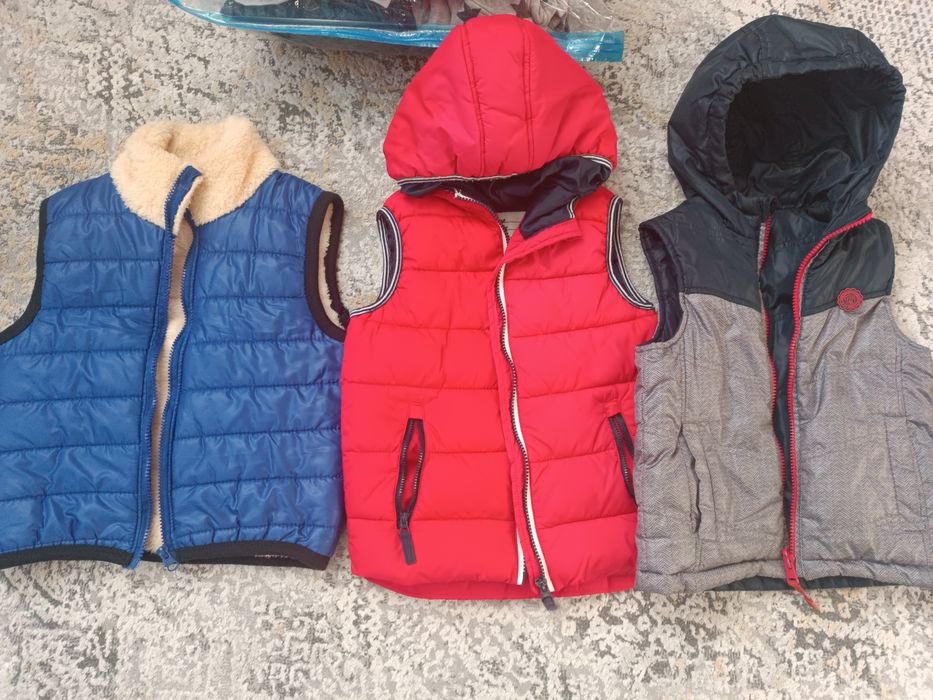 Безрукавка-жилет для мальчика