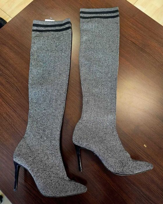 Дамски плетени чизми