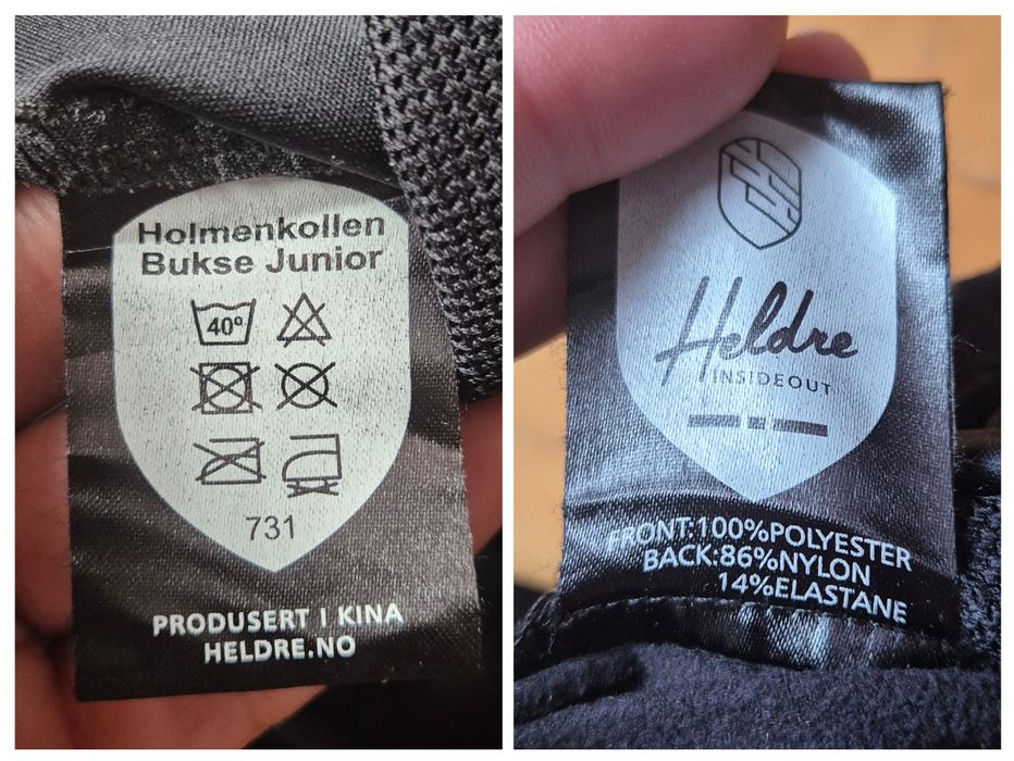 Pantaloni Heldre Insideout, Nailon/Elastan, Holmenkollen, Copii - 14