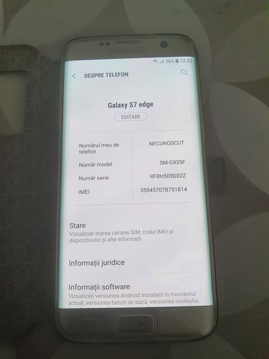 Samsung  Galaxy S7 Edge Gold