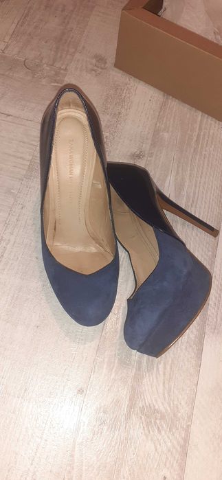 Pantofi Zara mas 37, albastri