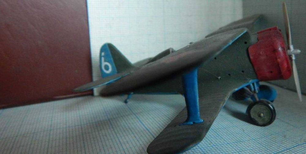 Сборная модель самолета И-153 «Чайка» (Моделист, 1:72)