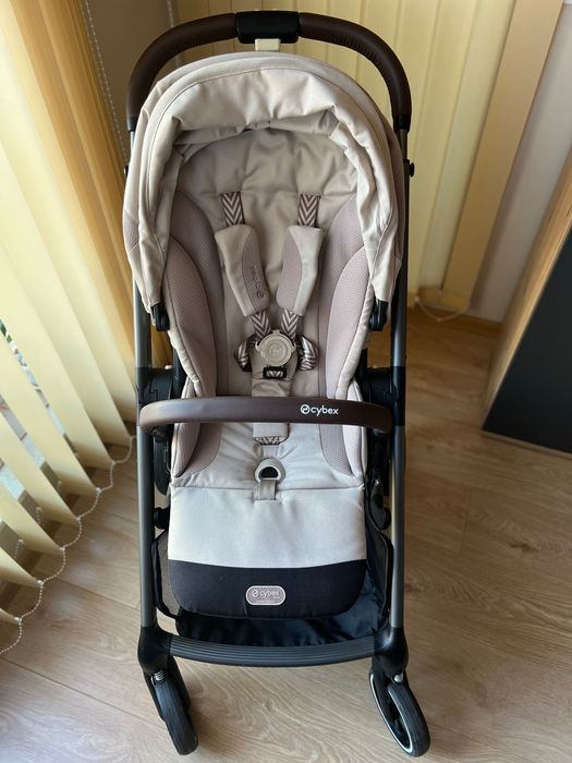 Бебешка количка Cybex Balios S Lux 2025 + кош Cot S Lux Almond Beige