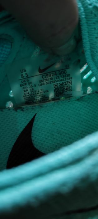 Nike zoom 40 номер