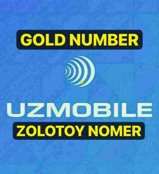Uzmobile zolotoy nomer 770