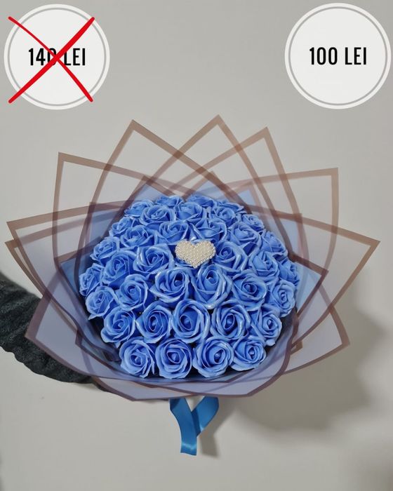 Buchete cu trandafiri din săpun - PREȚ MIC