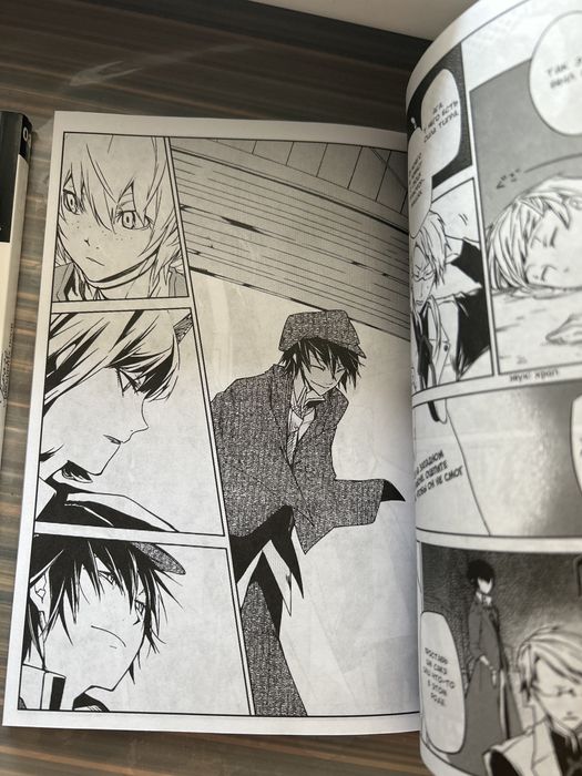 Манга проза бродячих псов Том 1; Том 3