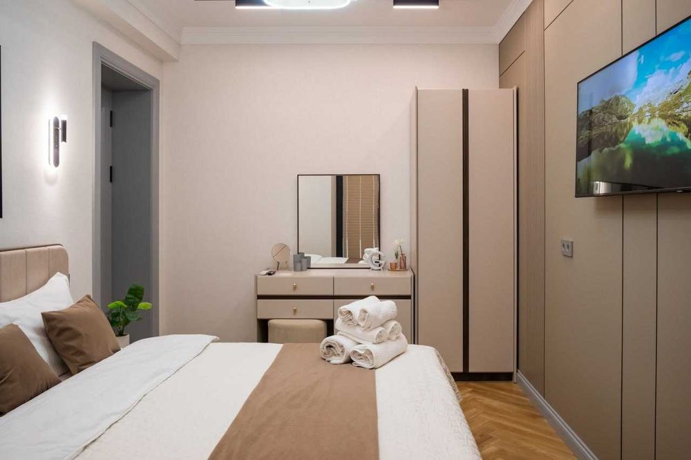«Роскошные апартаменты NRG U-Tower, 2-комнатная квартира посуточно