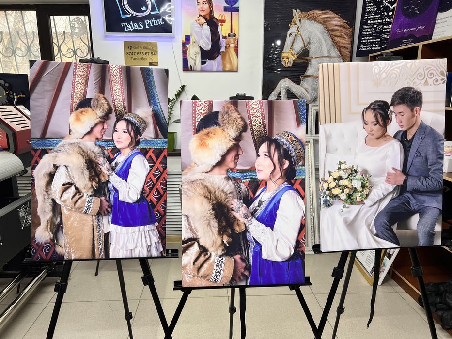 Аренда мольберт печать на холсте