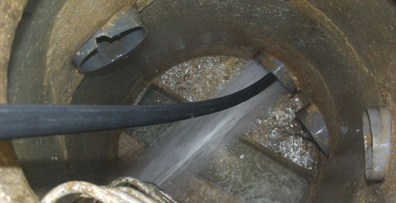 Отпушване с вода под налягане