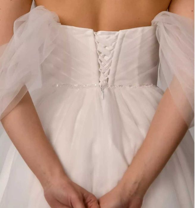 Роскошное свадебное платье