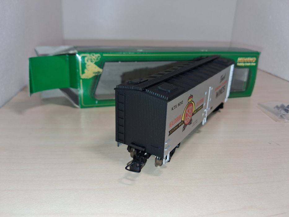 Vagon acoperit mehano trenulet electric scara H0