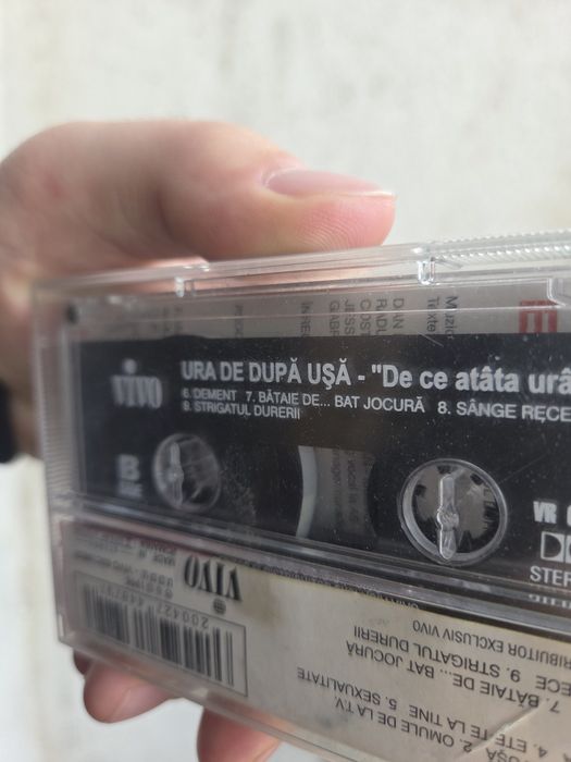 Ura de după ușă - De ce atâta ură ? casetă  audio