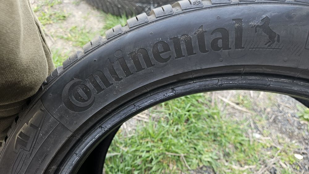 2бр гуми 215 50 18 дот 21 континентал  continental
