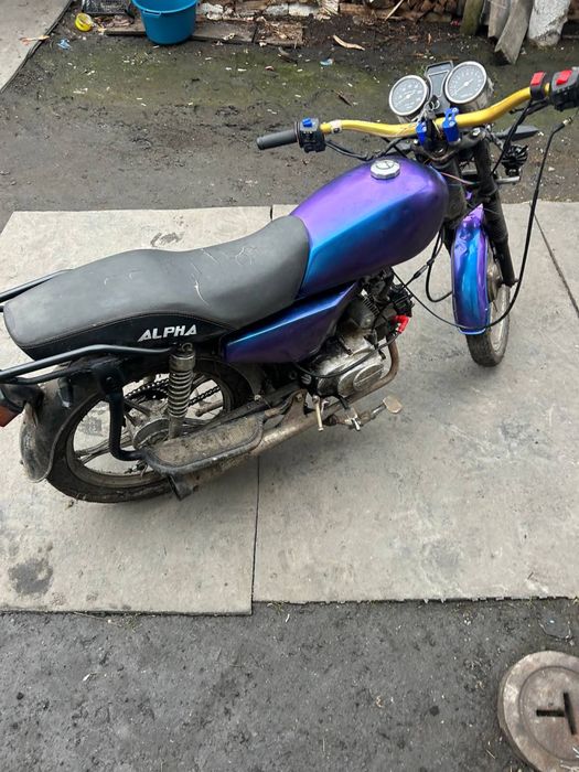 Мопед альфа 110куб