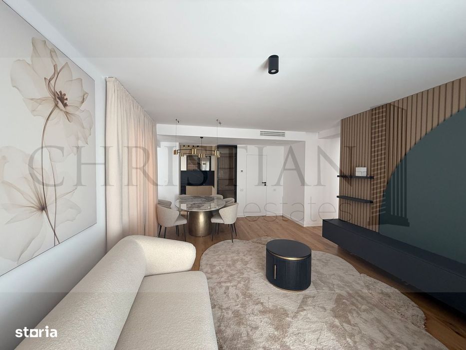 Apartament zona Unirii | 3 cam | Mobilat Lux | Terasa Superba - 150 mp