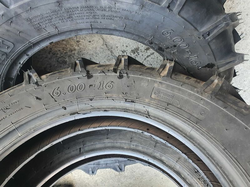 6.00-16 cauciucuri noi agricole pentru fata tractoare mici 4x4 CTSJ