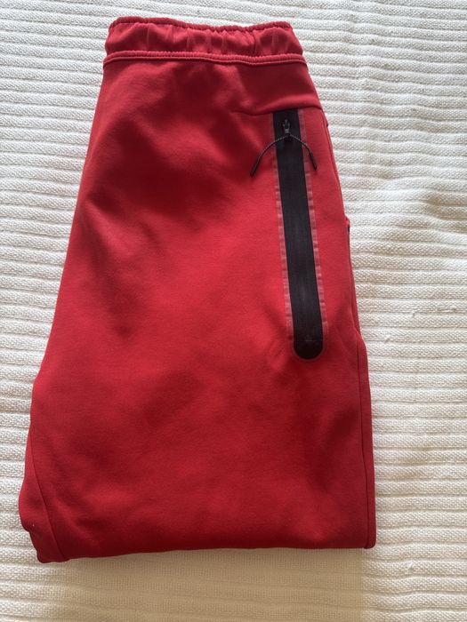 Tech Fleece Red Долнище