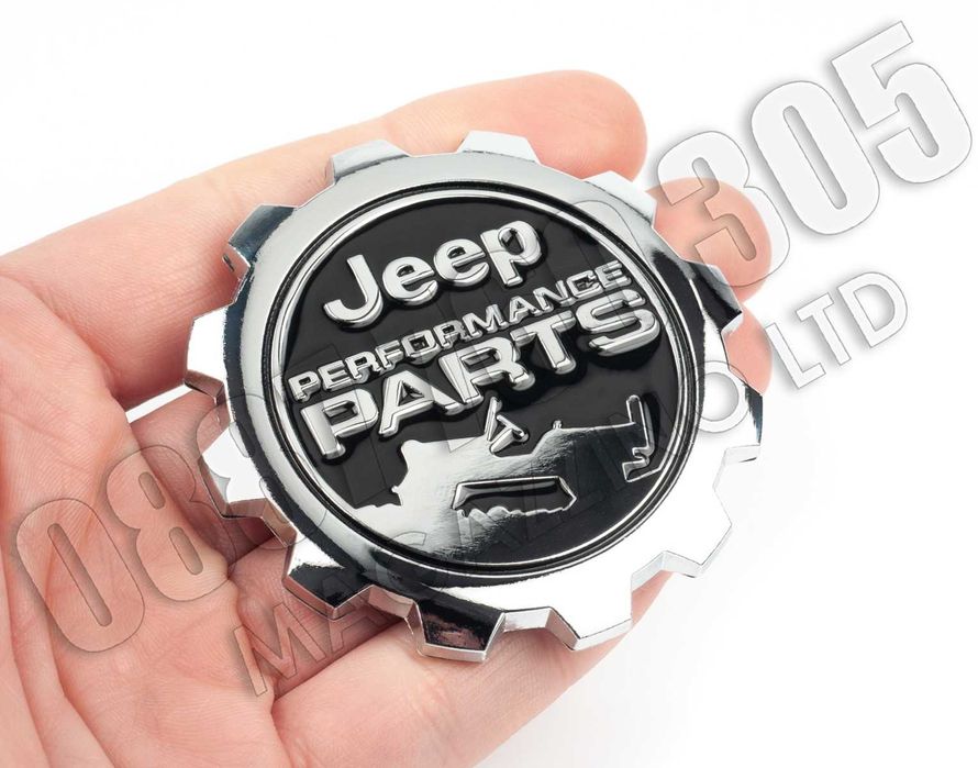 Емблема Jeep Performance Parts Метален Джип 3Д Стикер за Калник Лого