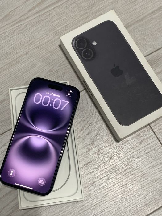 Телефон iPhone 16 128gb