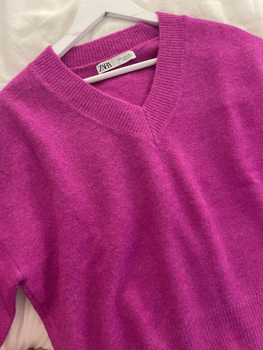 Цикламен пуловер Zara