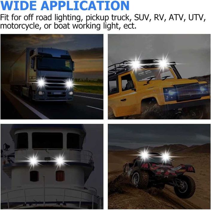 15.5 cm 144W Диоден Мощен Led Bar Лед Бар 12V-24V За АТВ Джип Offroad