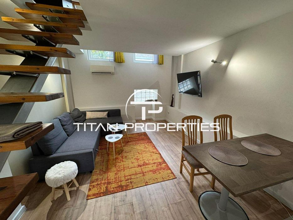 Дава се под наем Мезонет в Варна, Гръцка махала - 55 кв.м за 598.23 € - Снимка #1