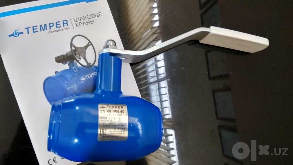 Кран шаровый стальной резьбовой DN15 PN40 - DN100 PN25 Temper (Россия)