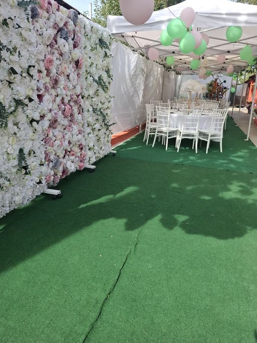 Închirieri pavilioane, mese , scaune chavary,covor,vesela completa!