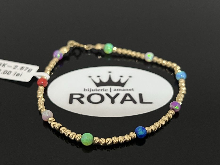 Bijuteria Royal CB : Bratara dama aur 14k 2,67gr lungime 17cm
