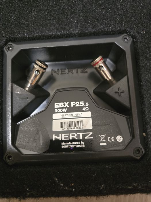Subwoofer HERTZ EBX f25.5 900W