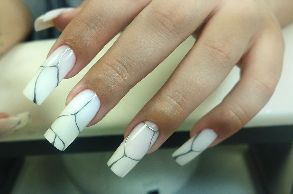 Маникюр, укрепление гелем, наращивание