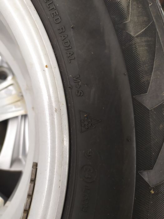 Алуминиеви джанти с гуми за Форд 16"
