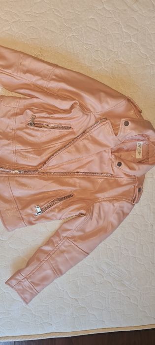 Розово Кожено яке H&M
