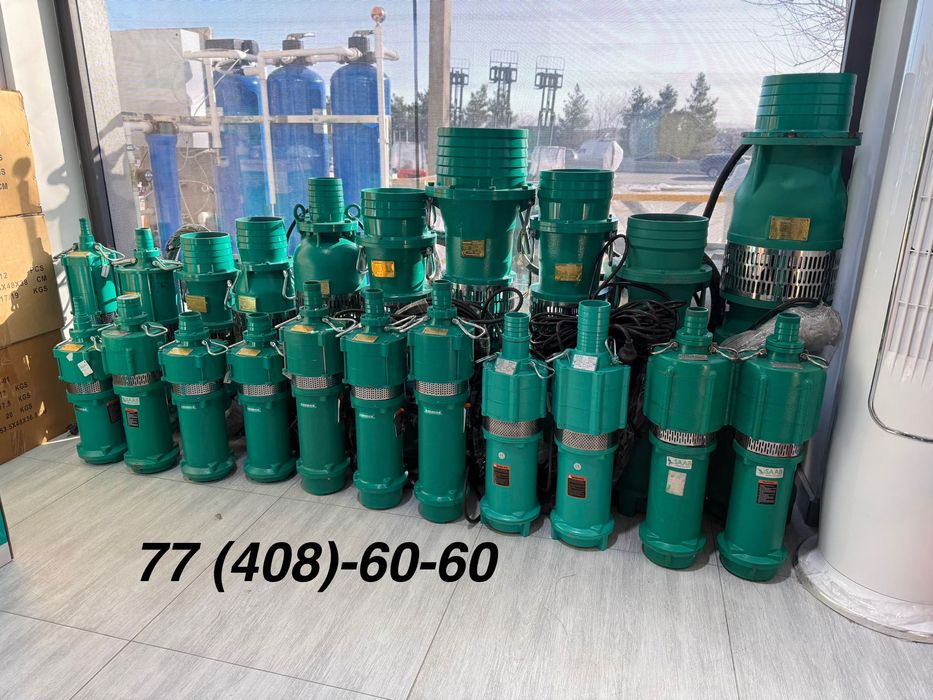 Погружной дренажный насос QY15-35/4-2.2кВт глубинный намос SHIMGE 38мм