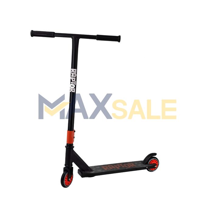 Детска тротинетка скутер scooter трикове черна червена триколка колело