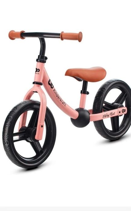 Kinderkraft Колело за баланс 2WAY NEXT Rose Pink