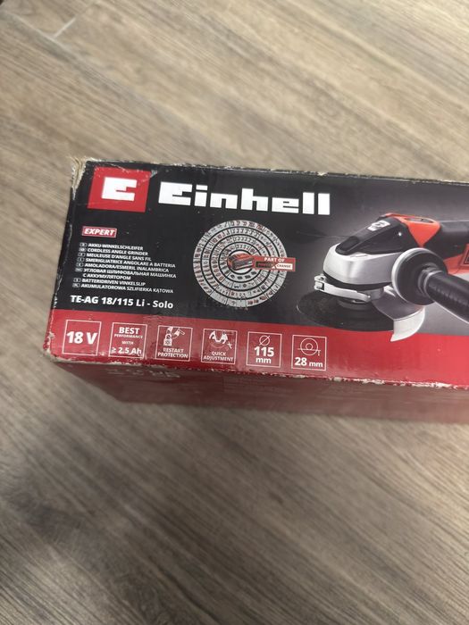 Einhell Акумулаторен ъглошлайф / флекс ЧИСТО НОВ